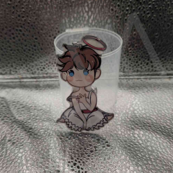 Keychain "Angel im Kleid"
