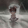 Keychain "Angel im Kleid"