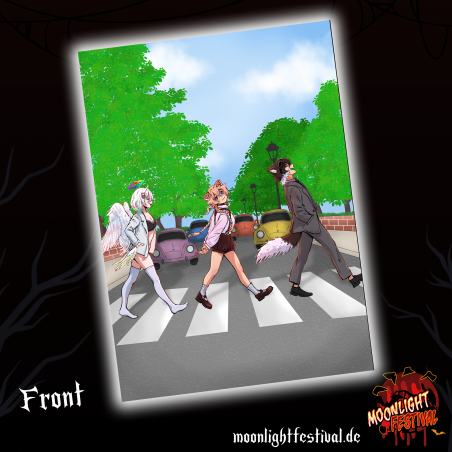 Postkarte "The Orga-Beatles" - Moonlight Festival