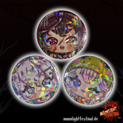 Button Set "Orga Chibis"