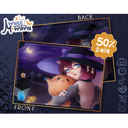 Limitierte "Halloween 2024" Postkarte