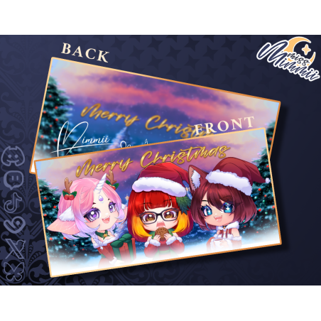 Limitierte "Chaotica X-Mas" Postkarte