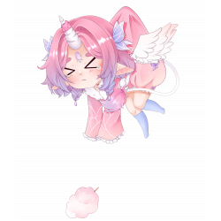 [PREORDER] "Meine Zuckerwatte!" Keychain