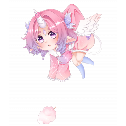 [PREORDER] "Meine Zuckerwatte!" Keychain